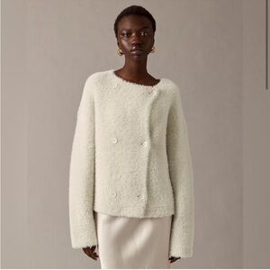 J.Crew Collection oversized double-faced wool-blend jacket - NWT